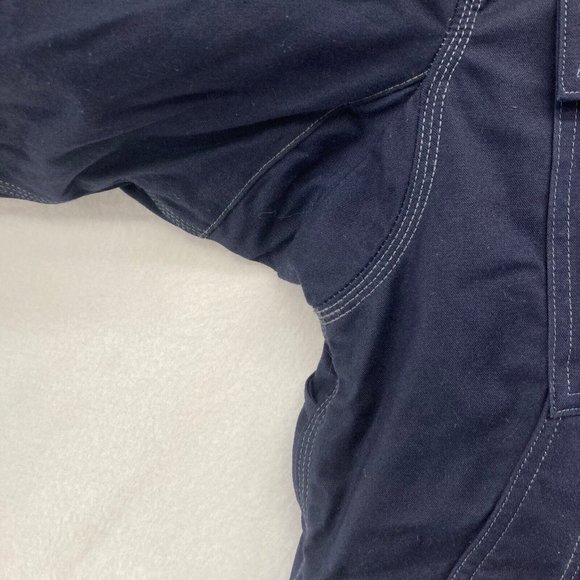 Carhartt Men's Navy Fire Resistant Full Swing Jacket Duck Coat 102182-410 M NWT - Picture 5 of 14